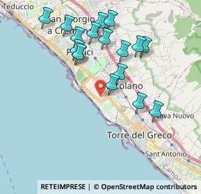Mappa Traversa I Verzieri, 80056 Ercolano NA, Italia (2.06118)