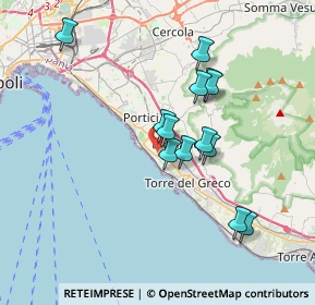 Mappa Traversa I Verzieri, 80056 Ercolano NA, Italia (3.35077)