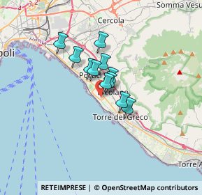 Mappa Traversa I Verzieri, 80056 Ercolano NA, Italia (2.14545)