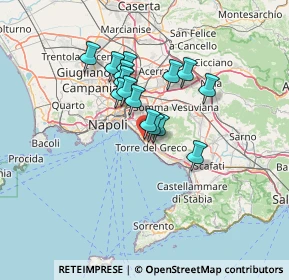 Mappa Traversa I Verzieri, 80056 Ercolano NA, Italia (10.61533)