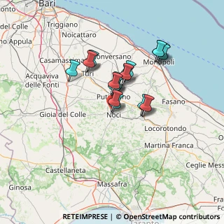 Mappa Ex Strada Statale per Putignano km 0, 70015 Noci BA, Italia (11.6375)