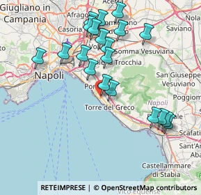 Mappa Via Plinio, 80056 Ercolano NA, Italia (8.506)