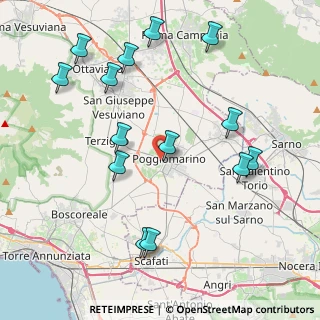 Mappa Via Arcivescovo Raffaele D'Ambrosio, 80040 Poggiomarino NA, Italia (4.94571)
