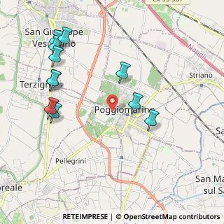 Mappa Via Arcivescovo Raffaele D'Ambrosio, 80040 Poggiomarino NA, Italia (2.49455)