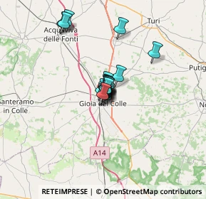 Mappa Via Daniele Manin, 70023 Gioia del Colle BA, Italia (3.4085)