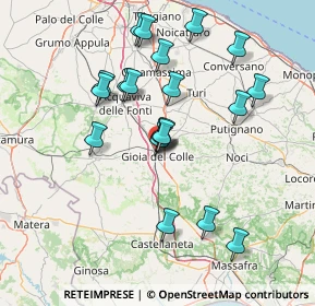 Mappa Via Daniele Manin, 70023 Gioia del Colle BA, Italia (15.0735)