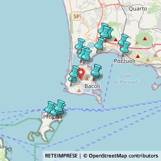 Mappa Via Tito, 80070 Bacoli NA, Italia (3.66833)