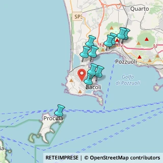 Mappa Via Tito, 80070 Bacoli NA, Italia (3.49636)