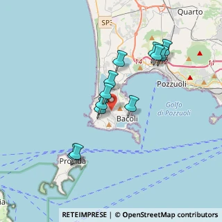 Mappa Via Tito, 80070 Bacoli NA, Italia (3.52417)