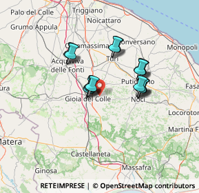 Mappa Strada Comunale Carraro del Votano dei Terzi, 70023 Gioia del Colle BA, Italia (11.29)