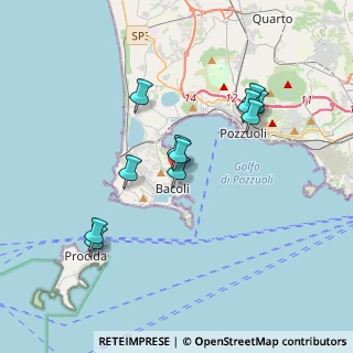 Mappa Via Privata Falci, 80070 Bacoli NA, Italia (3.52)