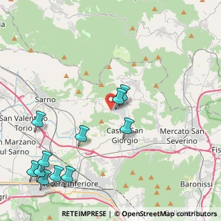 Mappa Via Santa Maria Delle Grazie, 84088 Siano SA, Italia (5.87455)