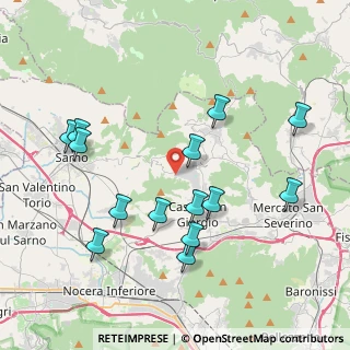 Mappa Via Santa Maria Delle Grazie, 84088 Siano SA, Italia (4.47714)