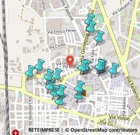 Mappa Via Cesare Pavese, 70023 Gioia del Colle BA, Italia (0.2365)