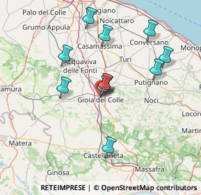 Mappa Via Cesare Pavese, 70023 Gioia del Colle BA, Italia (14.26364)