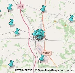 Mappa Via Cesare Pavese, 70023 Gioia del Colle BA, Italia (6.0135)