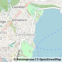 Mapa Cernobbio