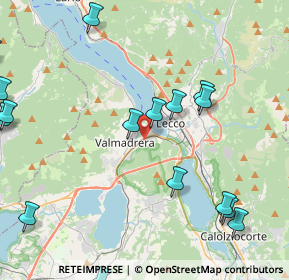 Mappa Via delle Rose, 23864 Malgrate LC, Italia (5.53188)