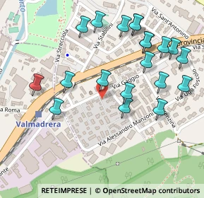 Mappa Via delle Rose, 23864 Malgrate LC, Italia (0.2705)