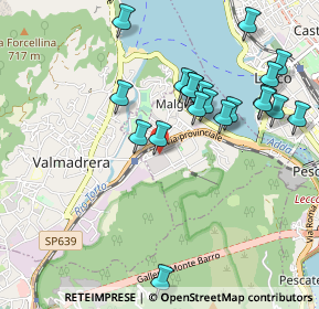 Mappa Via delle Rose, 23864 Malgrate LC, Italia (0.999)