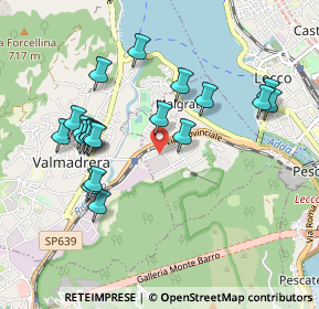 Mappa Via delle Rose, 23864 Malgrate LC, Italia (0.9455)