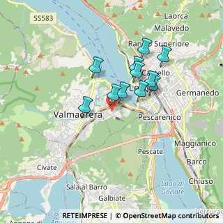 Mappa Via Lorenzina, 23864 Malgrate LC, Italia (1.35727)
