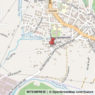Mappa Via Sette Pievi, 22, 38089 Storo, Trento (Trentino-Alto Adige)