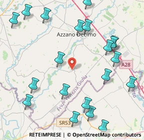 Mappa Via Santa Caterina, 33083 Chions PN, Italia (5.18)