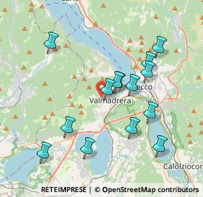 Mappa Via Giovanni Pascoli, 23868 Valmadrera LC, Italia (3.68214)