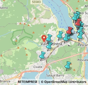 Mappa Via Giovanni Pascoli, 23868 Valmadrera LC, Italia (2.447)