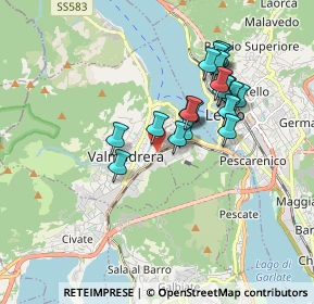 Mappa Via Lecco, 23868 Valmadrera LC, Italia (1.5135)