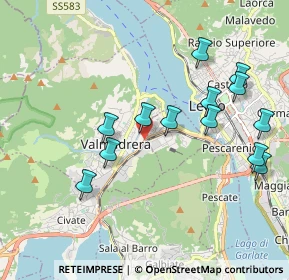 Mappa Via Lecco, 23868 Valmadrera LC, Italia (1.97692)