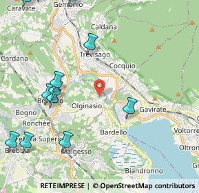 Mappa Via dei Roncacci, 21023 Besozzo VA, Italia (2.80917)