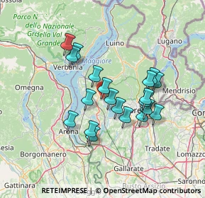 Mappa Via dei Roncacci, 21023 Besozzo VA, Italia (11.7435)