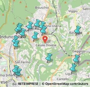 Mappa Via del Dovese, 21051 Arcisate VA, Italia (2.32063)