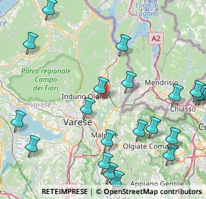 Mappa Via del Dovese, 21051 Arcisate VA, Italia (10.667)