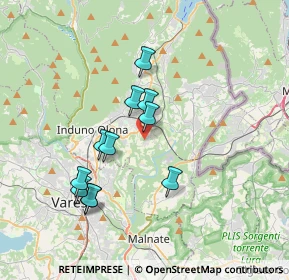 Mappa Via del Dovese, 21051 Arcisate VA, Italia (3.15818)