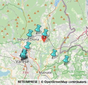 Mappa Via del Dovese, 21051 Arcisate VA, Italia (3.84273)