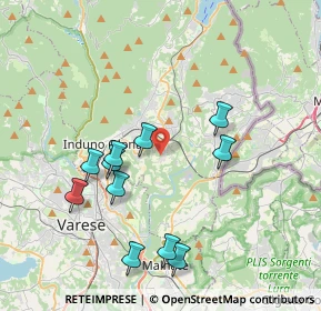 Mappa Via del Dovese, 21051 Arcisate VA, Italia (3.8)