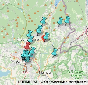 Mappa Via del Dovese, 21051 Arcisate VA, Italia (3.60316)