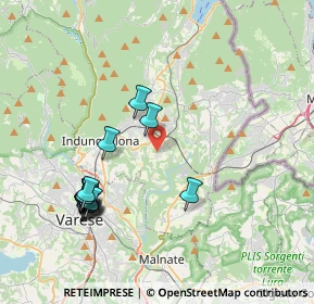 Mappa Via del Dovese, 21051 Arcisate VA, Italia (4.19063)