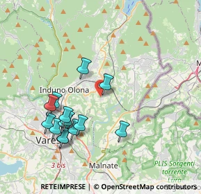 Mappa Via del Dovese, 21051 Arcisate VA, Italia (3.84786)