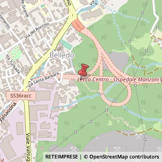 Mappa Via pellico silvio 6, 23900 Lecco, Lecco (Lombardia)