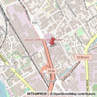 Mappa Via Monsignor Giuseppe Polvara, 10, 23900 Lecco, Lecco (Lombardia)