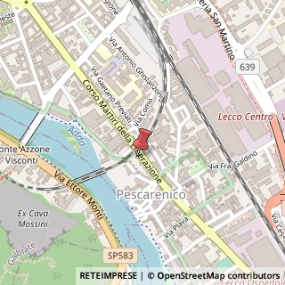 Mappa Corso Martiri della Liberazione, 152, 23900 Lecco, Lecco (Lombardia)