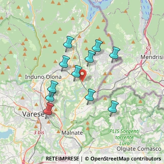 Mappa Via Bevera, 21059 Arcisate VA, Italia (3.22727)