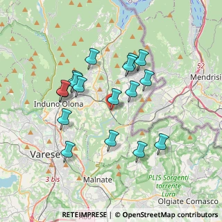 Mappa Via Bevera, 21059 Arcisate VA, Italia (3.35412)