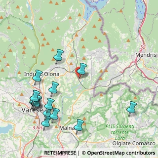 Mappa Via Bevera, 21051 Arcisate VA, Italia (5.19688)