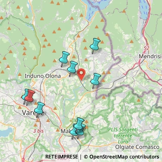 Mappa Via Bevera, 21059 Arcisate VA, Italia (4.62091)