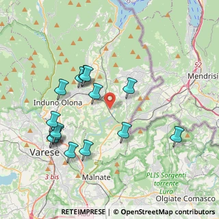 Mappa Via Bevera, 21059 Arcisate VA, Italia (4.02133)